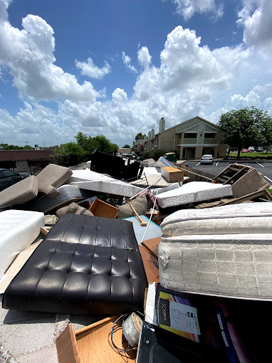 Services hoarder house Texas Strong Hauling and Junk Removal