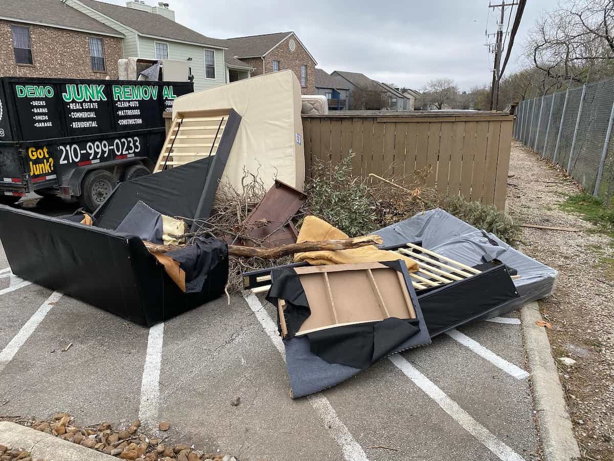 junk removal Saint Hedwig Texas Strong Hauling and Junk Removal