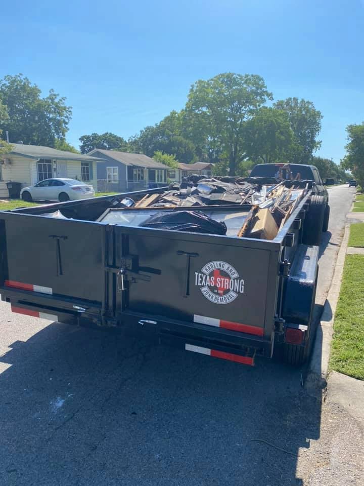 junk removal services in Devine Texas Strong Hauling and Junk Removal