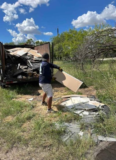 Texas Strong Hauling and Junk Removal light demo